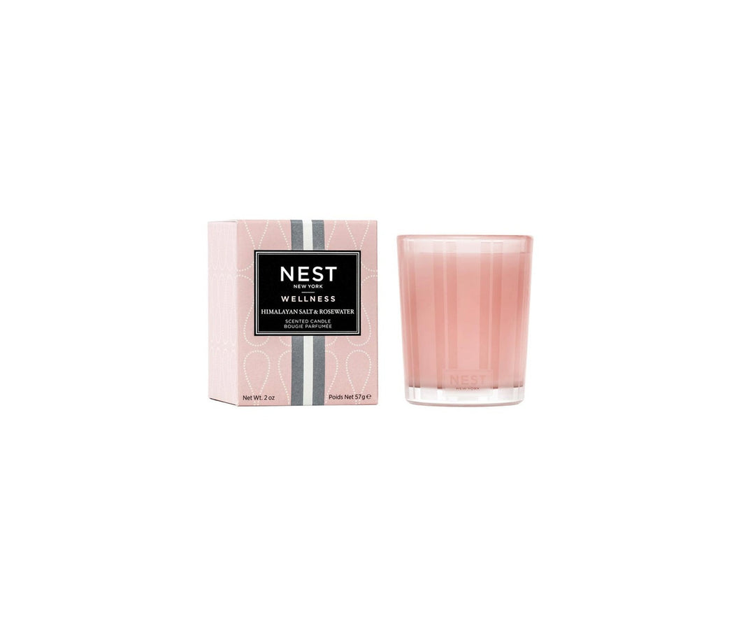Vela Votiva - Himalayan Salt & Rosewater
